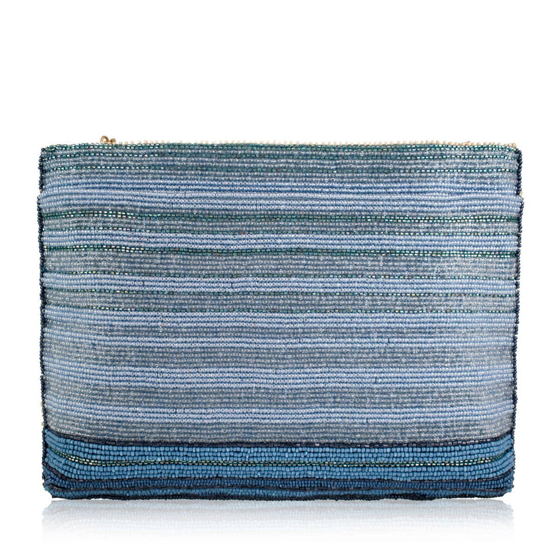 Where To Next Travel Inspired Beaded Crossbody Bag