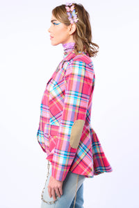 The Dulce Plaid Blazer