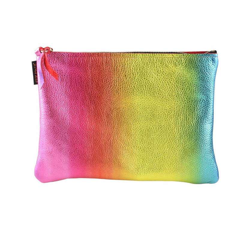 The Rainbow Metallic Pouch