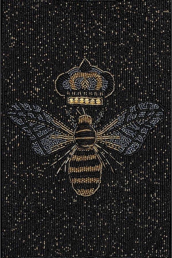 Beaded Queen Bee Tote