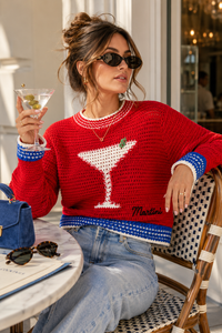 Martini Statement Sweater