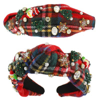 Christmas Jeweled Embellished Headband