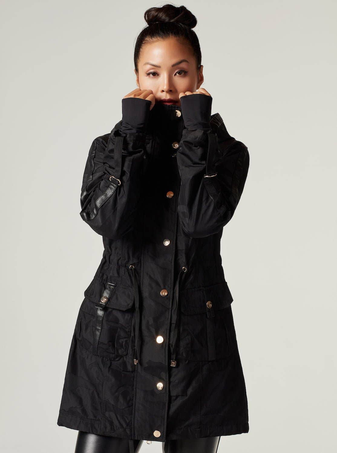 Camo Anorak Gold - Black (JLS)