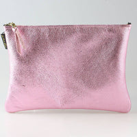 The Metallic Everyday Pouch: 3 sizes! Ginger/Monroe/Carter