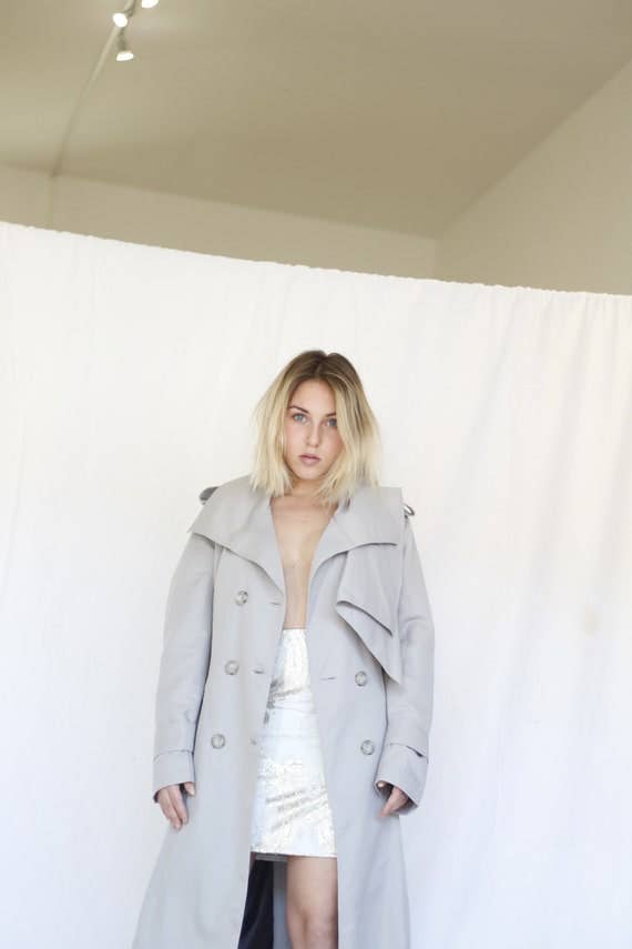 The Restructured Trench Coat-Handmade And Tailor-Made Creations