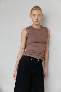 The Julia Top | Modern Ribbed Tank