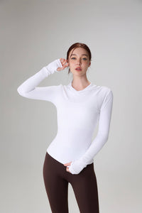 The Juno Active Top With Hoodie