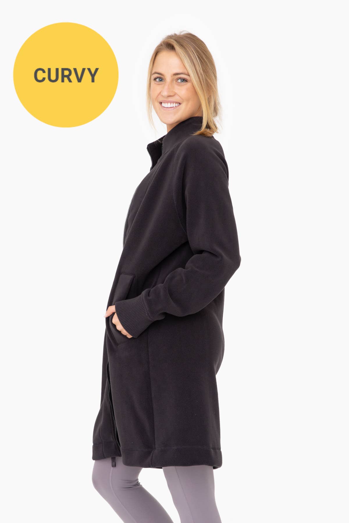 Curvy Belle Long Jacket