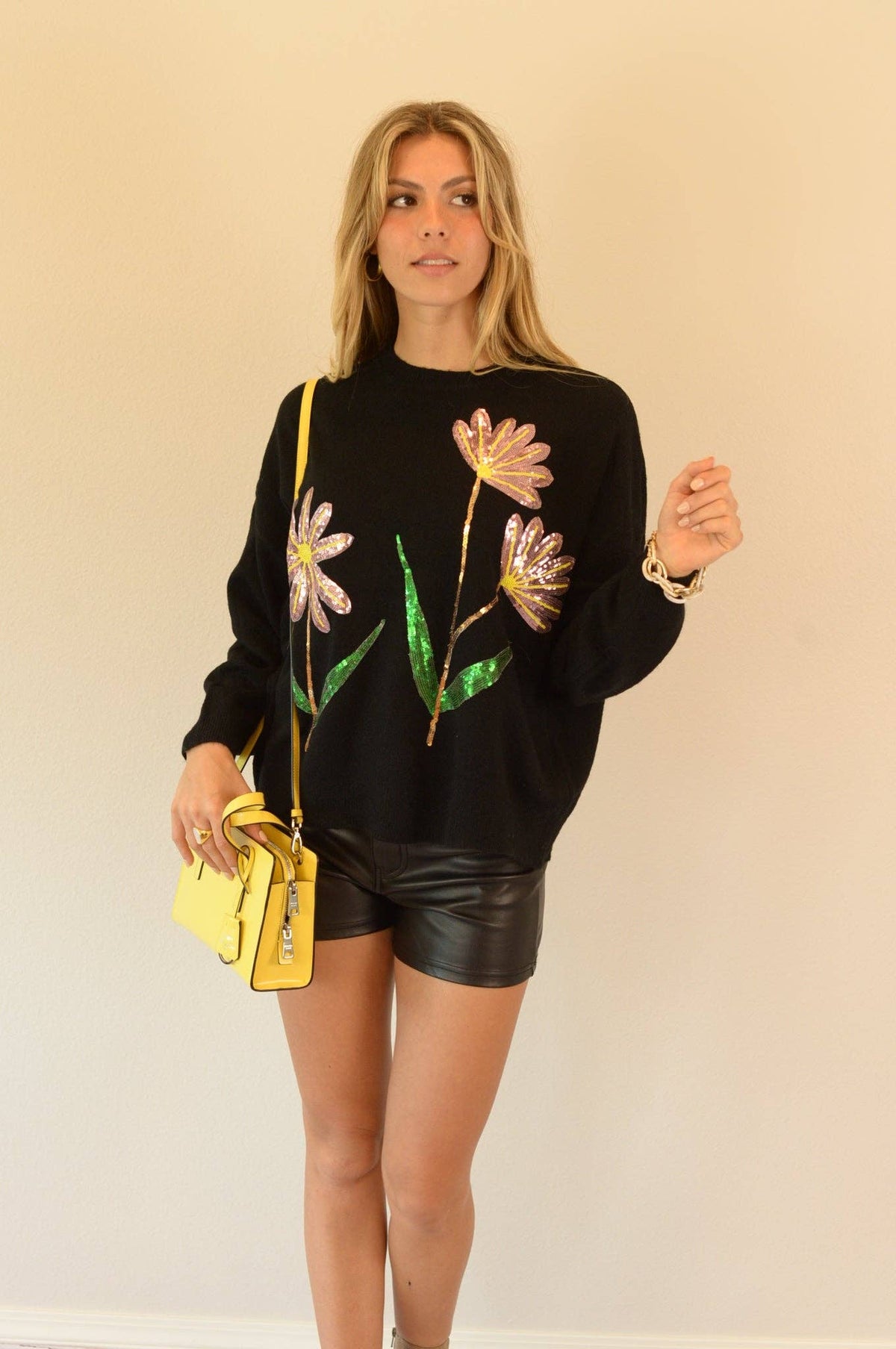 The Kyleigh Floral Sweater