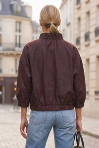 Bianca Denim Zip Up Jacket