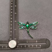 Broach Rhinestone Dragonfly