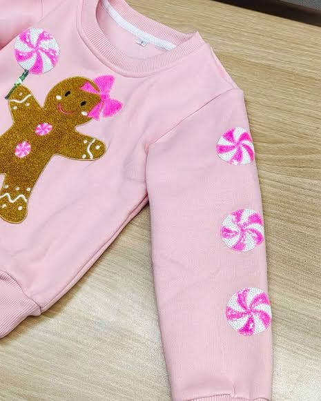 Girls Gingerbread Top