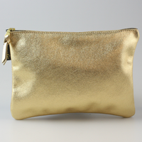 The Metallic Everyday Pouch: 3 sizes! Ginger/Monroe/Carter