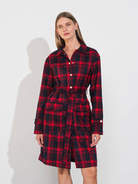 The Cute Plaid Teresa Dress