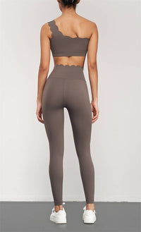 Activewear Armida Scallop High Waist Leggings