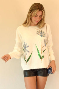 The Kyleigh Floral Sweater