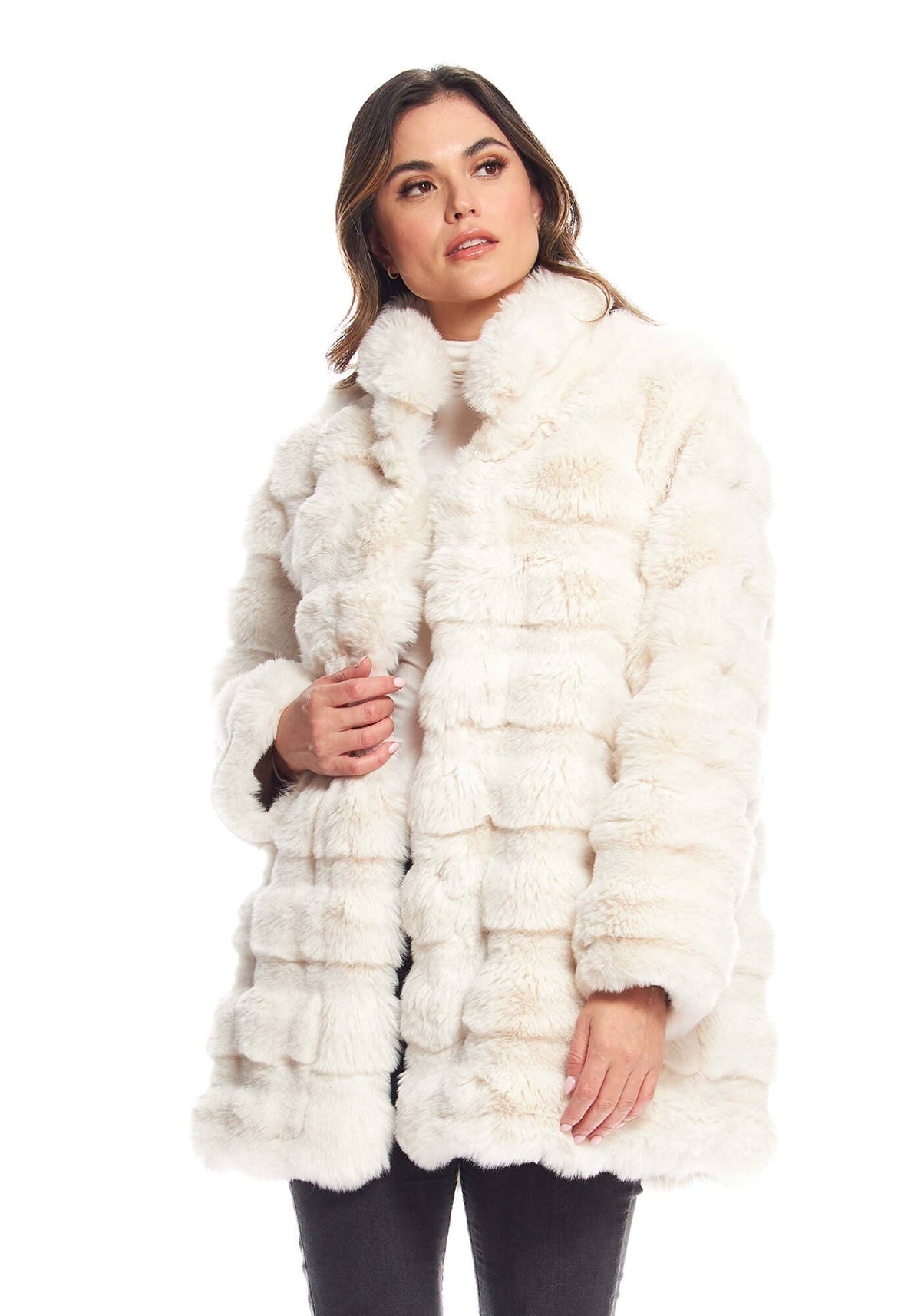 Faux Fur Rainier Reversible Mink Coat