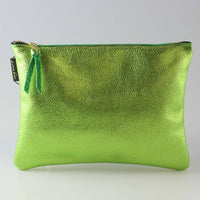 The Metallic Everyday Pouch: 3 sizes! Ginger/Monroe/Carter