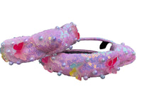 Girls Butterfly Charm Sequins Headband 