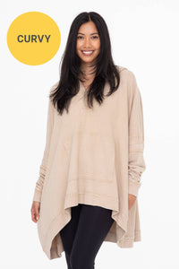 Curvy Casey Oversized Hooded Poncho