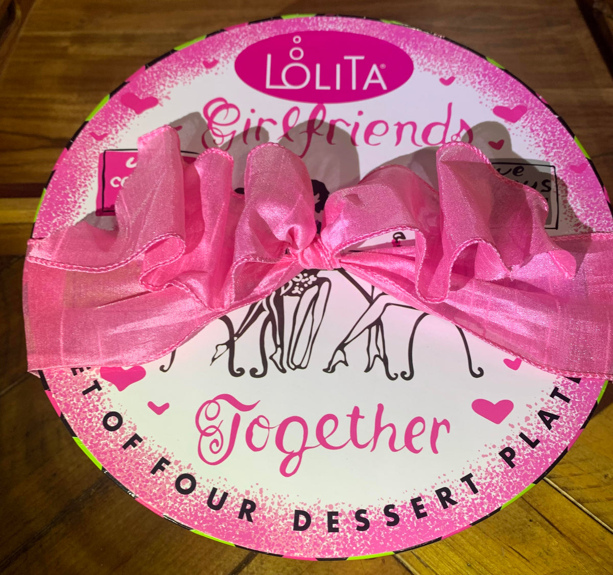 Gift Girlfriends Together Dessert Plates Set