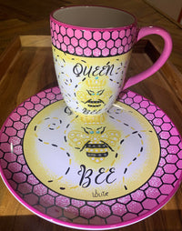 Gift Mug & Dessert Girlfriend Plate Set