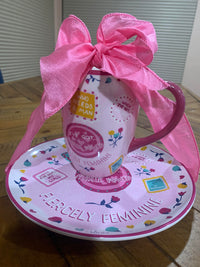 Gift Mug & Dessert Girlfriend Plate Set