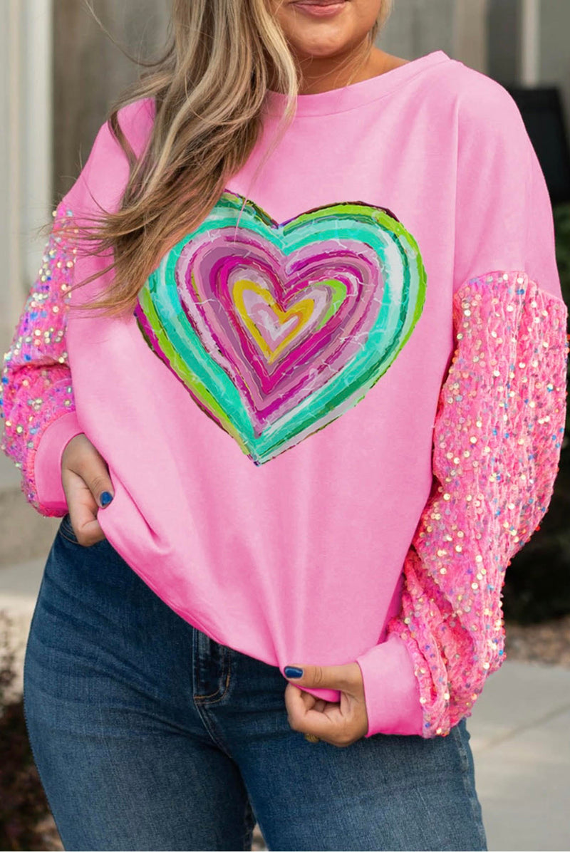 Valentine's / Galentine's Women's Plus Sweatshirt