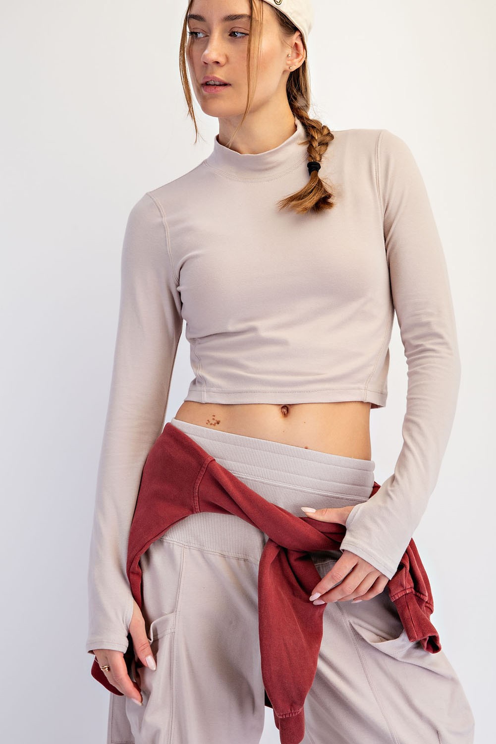 Cotton Lycra Easy Harem Set