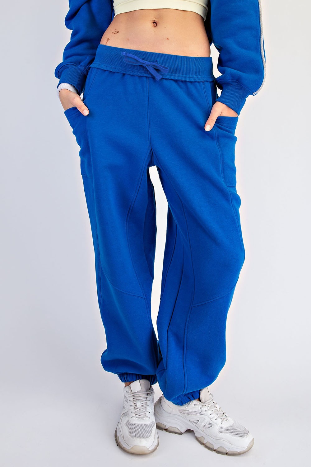 Fleeced Terry Flow Jogger Pants