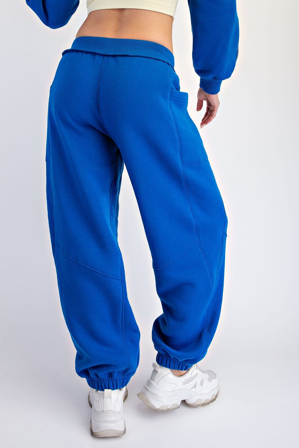 Fleeced Terry Flow Jogger Pants