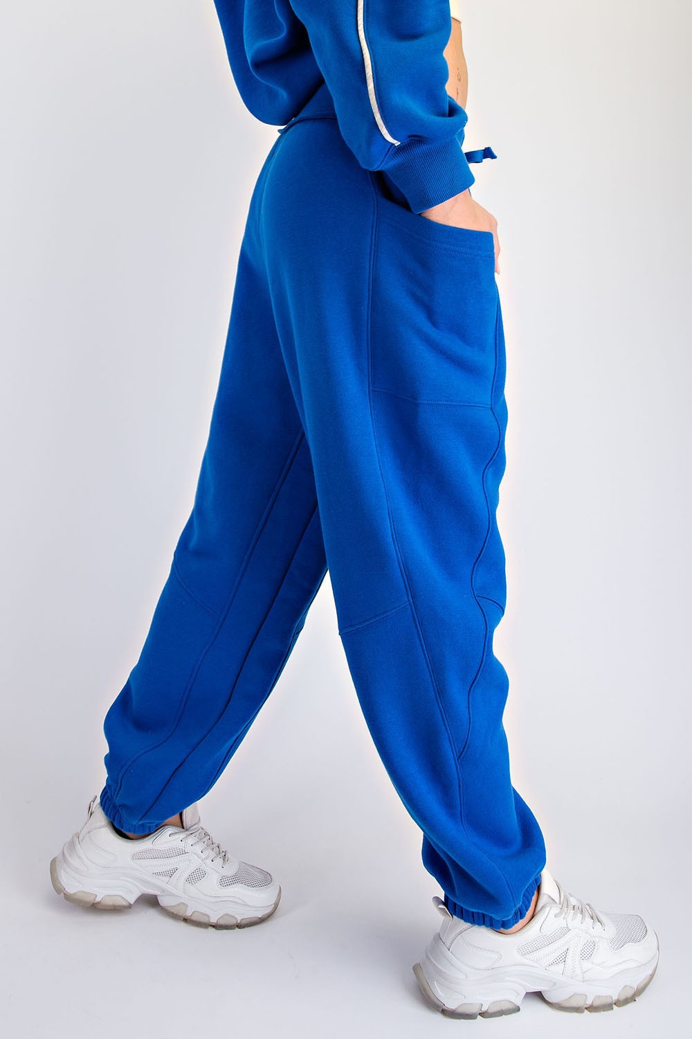 Fleeced Terry Flow Jogger Pants