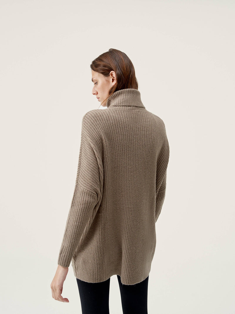 The Alma Walnut Sweater