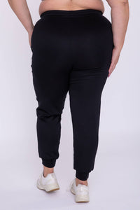 Curvy Annabella Cuffed  Joggers