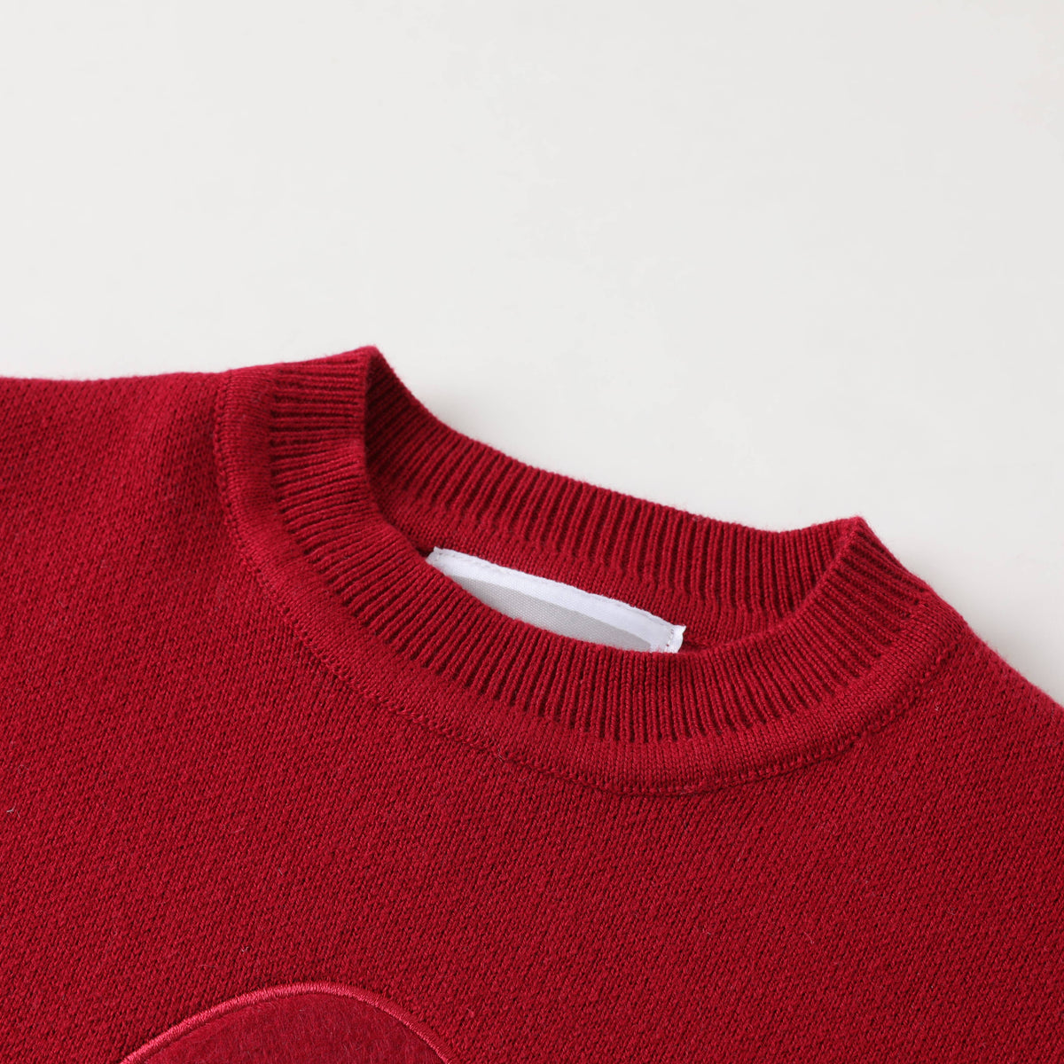 Little Ones Red Santa Christmas Sweater