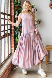 The Sonia Washed Balloon Skirt Dress