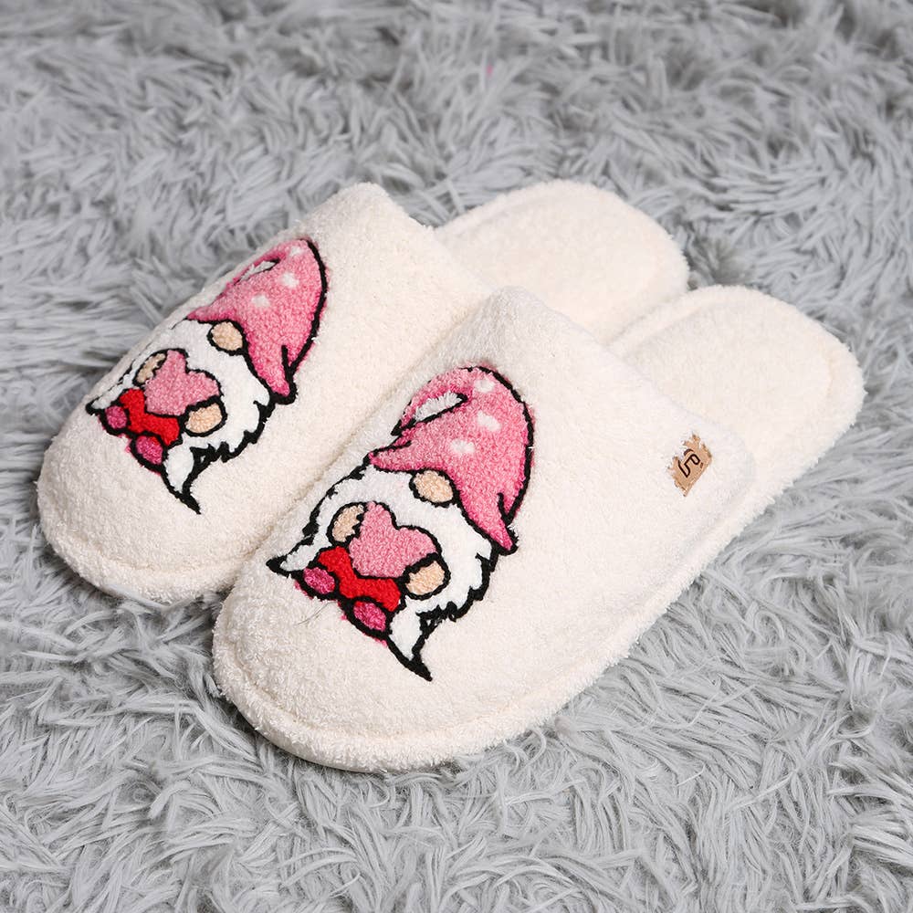 Dwarf Print Soft Home Indoor Floor Slippers