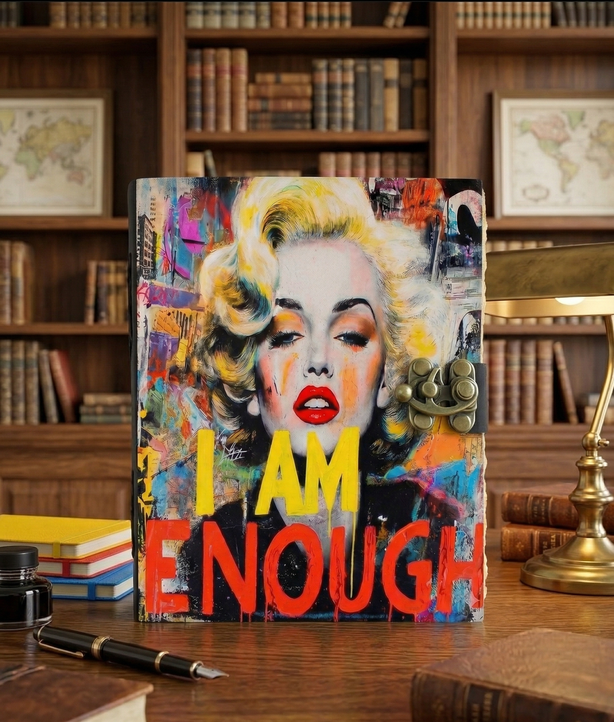Marilyn Monroe Leather Journal
