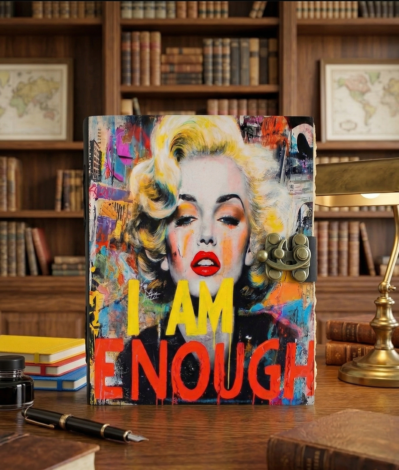 Marilyn Monroe Leather Journal