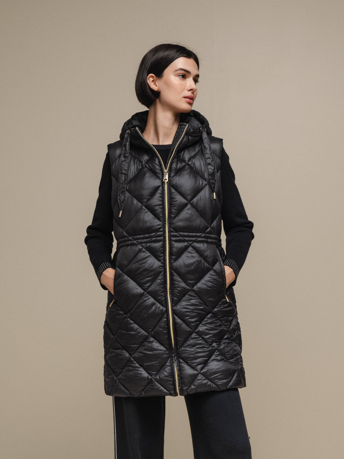 The Collette Modern Quilted Vest