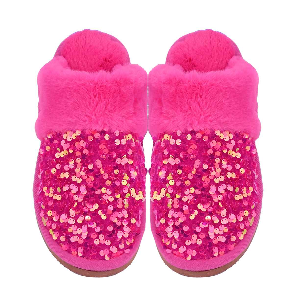 Girls Day Out Sequin Slippers
