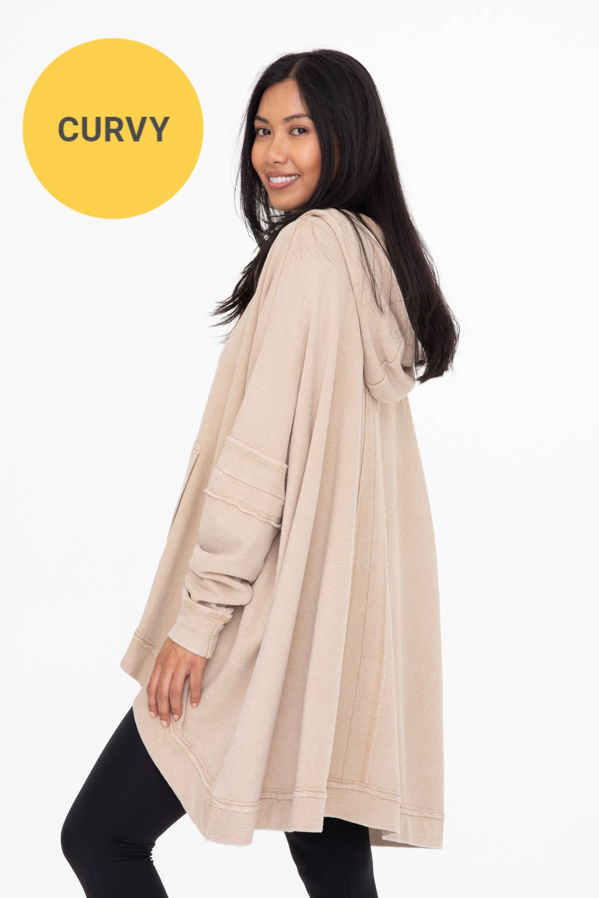 Curvy Casey Oversized Hooded Poncho