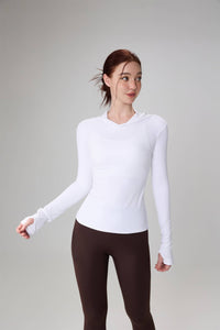 The Juno Active Top With Hoodie