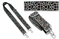 RS038W Sparkling Rhinestone Lattice Web Pattern Strap