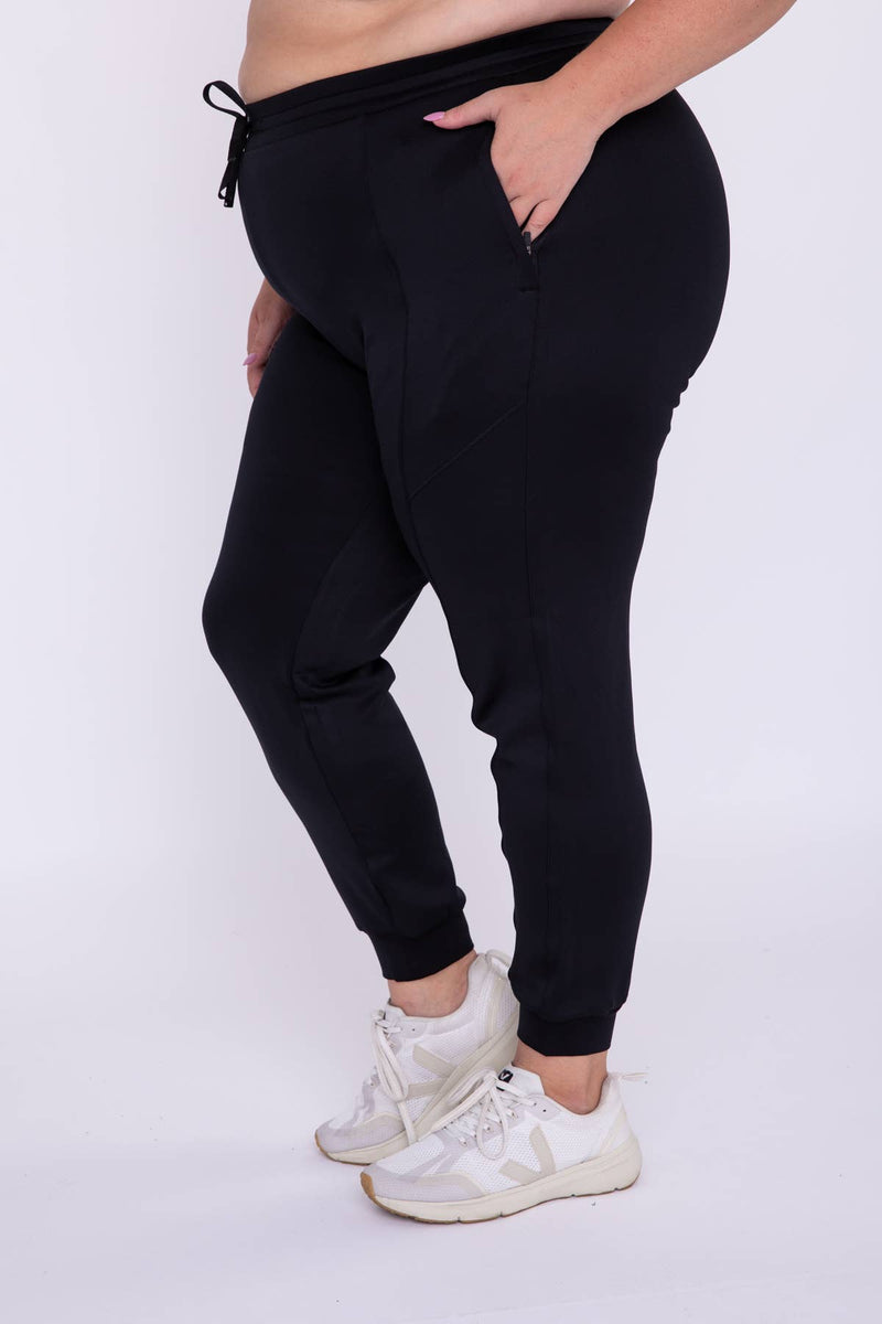 Curvy Annabella Cuffed  Joggers