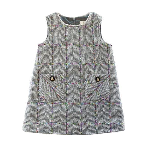 Little Ones Herringbone Dress