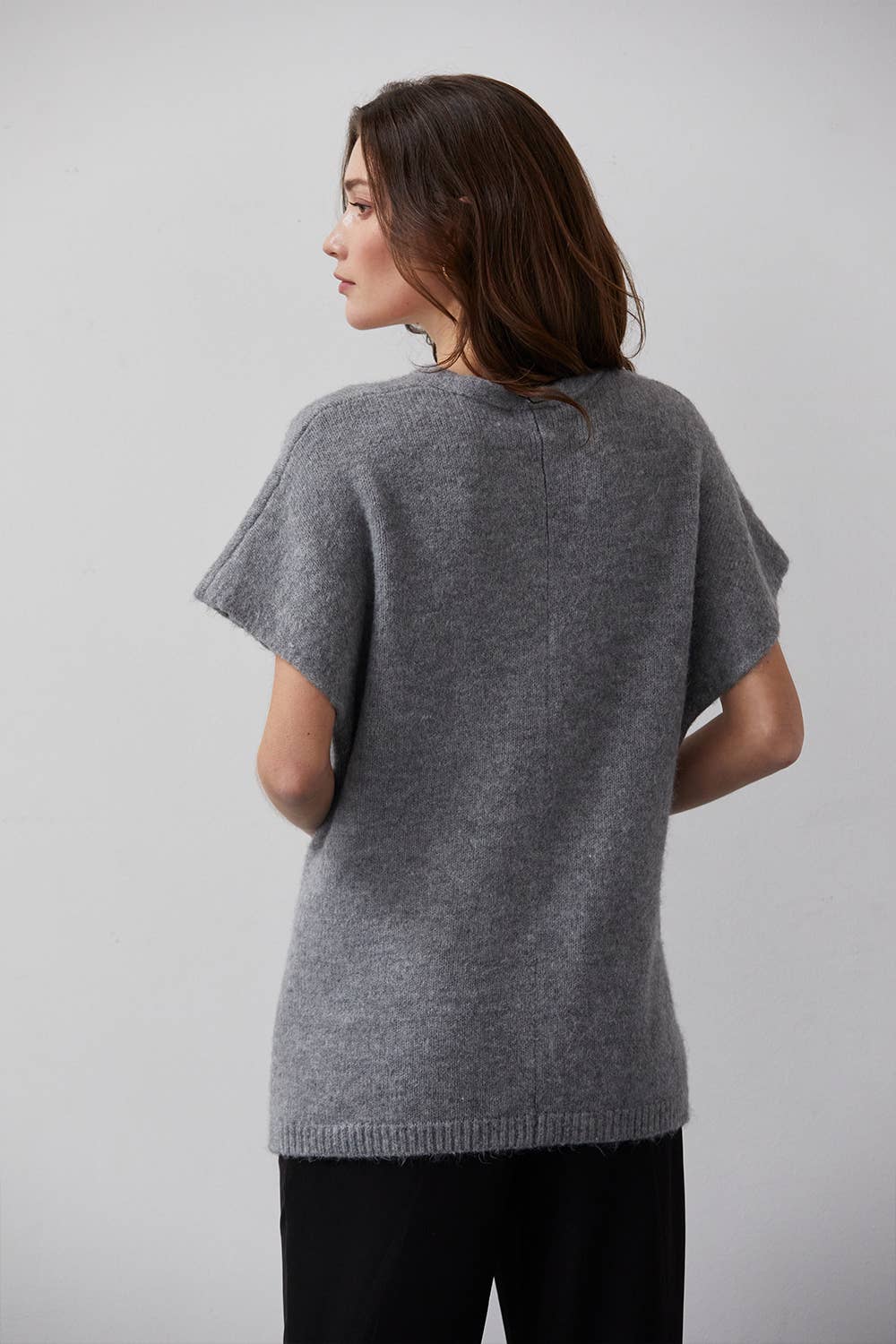 The Celeste Cross Over Tunic Sweater