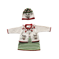 Little Ones Reindeer Cardigan