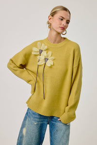 Bloom Appliqué Sweater