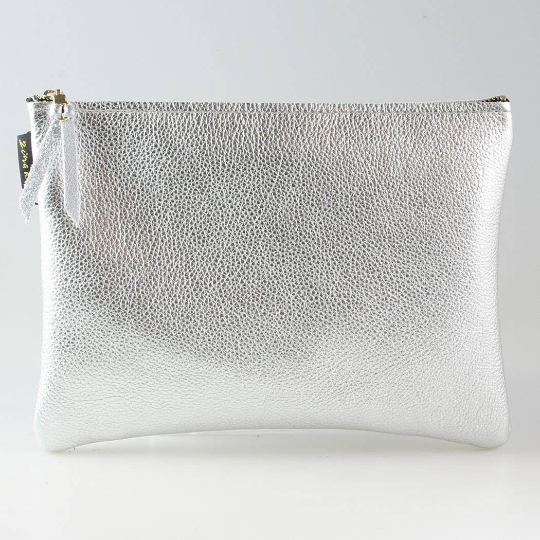 The Metallic Everyday Pouch: 3 sizes! Ginger/Monroe/Carter